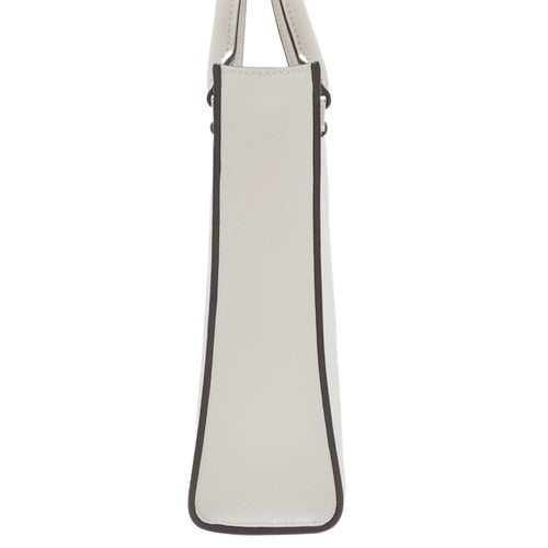 Embossed Triangle Logo 2-Way Leather Shoulder Bag 1BA333
