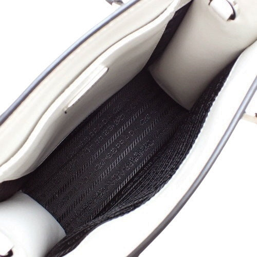 压纹三角形徽标两用皮革单肩包 1BA333