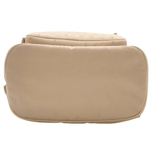 Re-Nylon x Ostrich Backpack, Shoulder/Mini Backpack, Ostrich Nylon, Cameo Beige, 1BZ074_2EX8_F0770_V_OOO (Current as of February 2025)