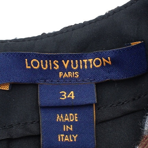 粗花呢连衣裙,34码,RW222W,短袖