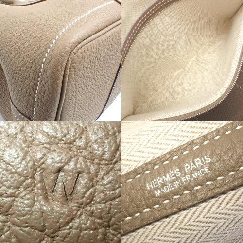 【新品】ガーデンパーティ TPM ネゴンダ パラジウム金具 エトープ/エトゥープ シルバー金具 W刻印