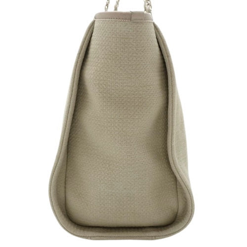 D'Aville Tote MM, Canvas & Leather, Greige & Khaki Gray, A67001, 2-Way Shoulder Bag