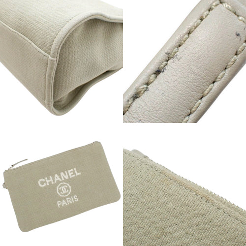 D'Aville Tote MM, Canvas & Leather, Greige & Khaki Gray, A67001, 2-Way Shoulder Bag