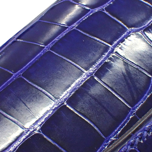 Constance 3 Mini、Constance 18、鳄鱼皮和鳄鱼皮、钯金金属配件、蓝色电光、印章