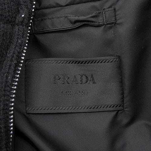 Knit Down Jacket, Size M, Apparel, Fashion, Hooded