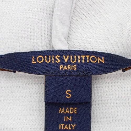 LV Stamp Zip-Up Hoodie RW201 2020 Apparel Fashion Size Small Cotton Nylon