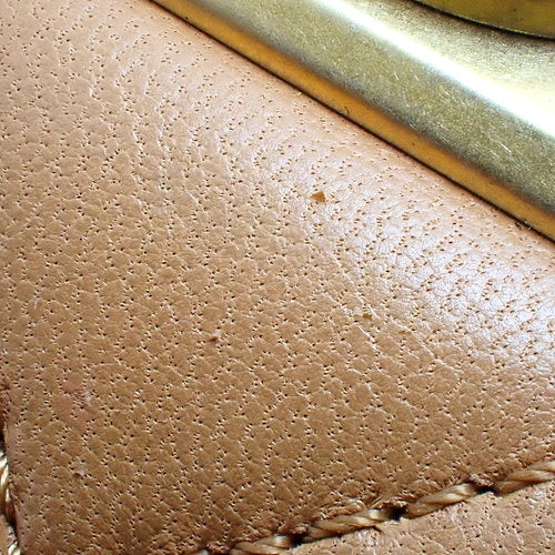 Matelasse Coco Mark Chain Shoulder Bag, Lambskin, Brown, Black, A90670, Shoulder Bag, Crossbody Bag