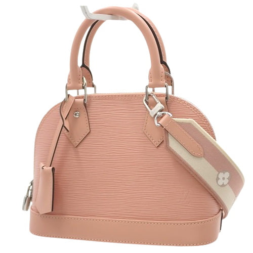 Alma BB Epi Leather, Rose Trianon, M21682, 2-way shoulder bag (can be carried as a shoulder bag or crossbody bag)