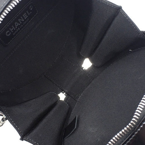 圆形链条单肩包 漆皮/漆皮