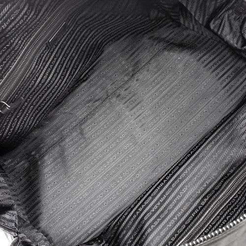 Logo Plate Boston Bag Travel Bag Leather