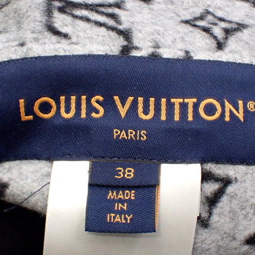 Reversible double-face hoodie, 2025, size 38 RW251, zip-up hoodie, monogram