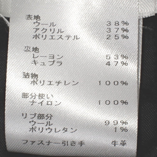 オーバーサイズ モノグラム テディボンバージャケット 2024年 40 RW241