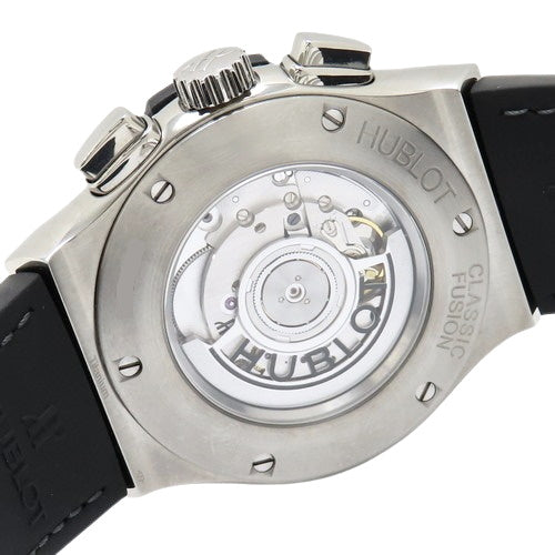 521.NX.7071.LR クラシックフュージョン クロノグラフ TI/革/ラバー 自動巻き グレー