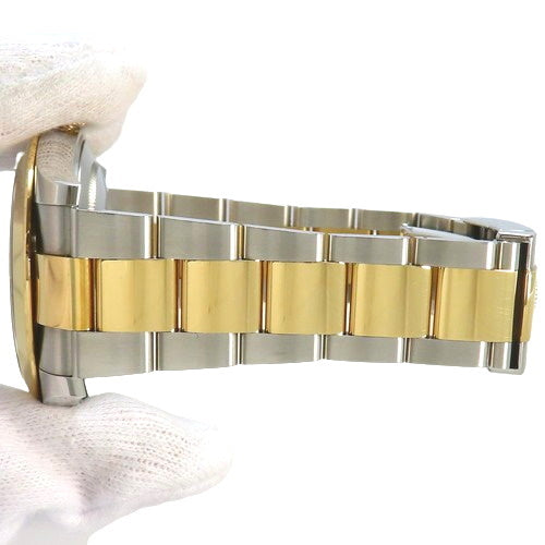 126303 日志型腕表 精钢/黄金 随机编号 自动上链 黑色