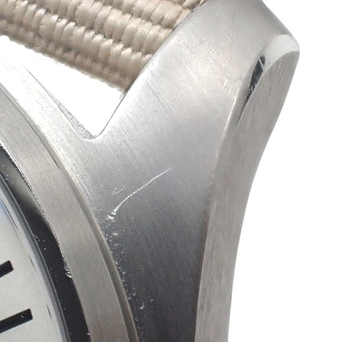 IW327017飞行员腕表马克18型精钢/帆布表带自动上链象牙白