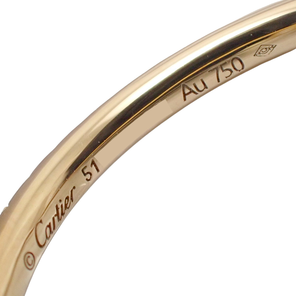 Juste un Clou diamond ring, small model, diamond, 18K pink gold, PG