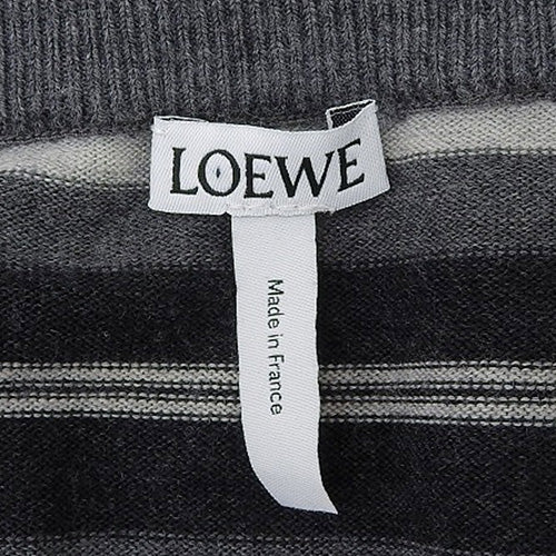 Crazy Pattern Border Knit M