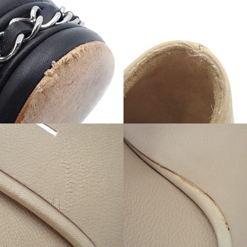 Coco Mark Chain Pumps, Size 36 1/2C High Heels