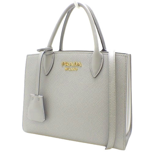2-way handbag, saffiano leather, SAFFIANO CUIR+C NUBE+NERO, 1BA284, shoulder bag, tote bag.