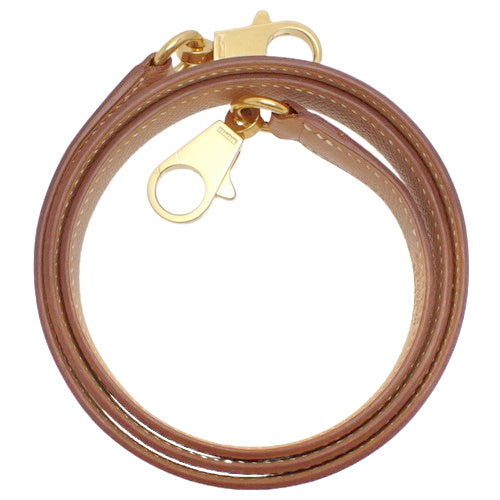 Shoulder strap in natural Epsom leather