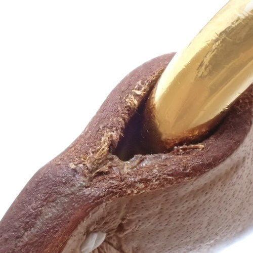 天然 Epsom 皮革肩带