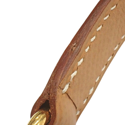 Shoulder strap in natural Epsom leather