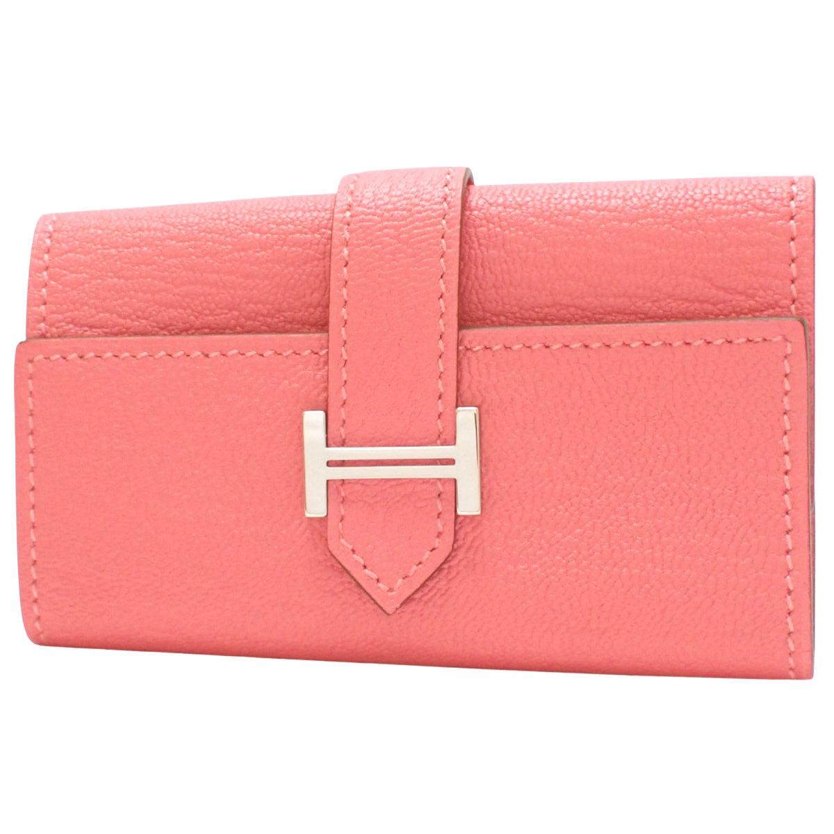 ベアン キーケース シェーブル パラジウム金具 ローズアザレ D刻印