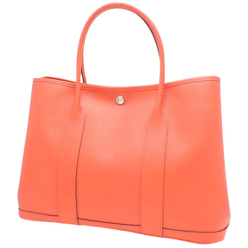Garden Party PM, Epsom calfskin, palladium hardware, Rose Jaipur color, silver hardware, A stamp.