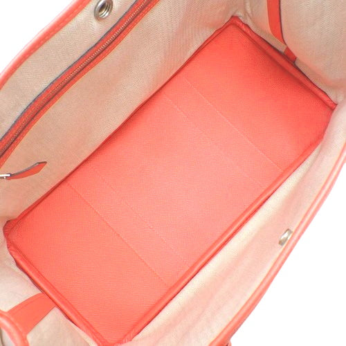 Garden Party PM, Epsom calfskin, palladium hardware, Rose Jaipur color, silver hardware, A stamp.