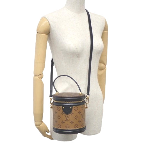 Monogram Reverse Cannes Vanity Bag in Monogram Canvas and Calfskin, M43986