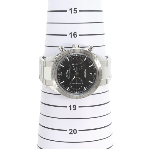 331.10.42.51.01.001 超霸57计时码表 不锈钢自动上链 黑色