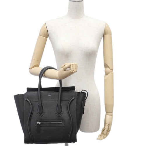 Luggage Micro Shopper in drummed calfskin 189793DRU.38NO.