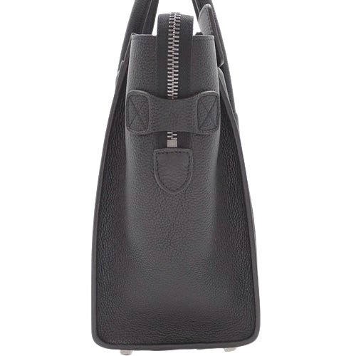 Luggage Micro Shopper in drummed calfskin 189793DRU.38NO.