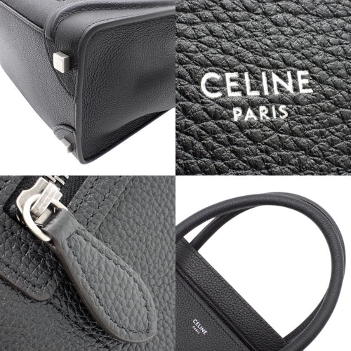 Luggage Micro Shopper in drummed calfskin 189793DRU.38NO.