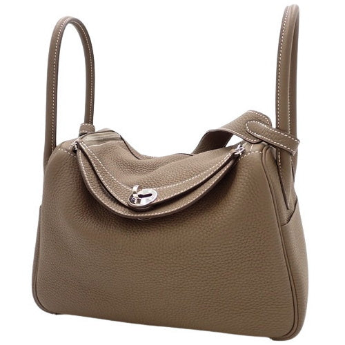 Lindy 26, Torayong Clemence, Palladium hardware, Etoupe/Etoupe, Silver hardware, D stamp.