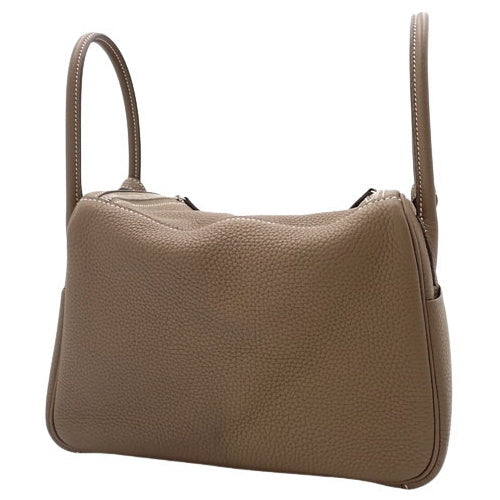 Lindy 26, Torayong Clemence, Palladium hardware, Etoupe/Etoupe, Silver hardware, D stamp.