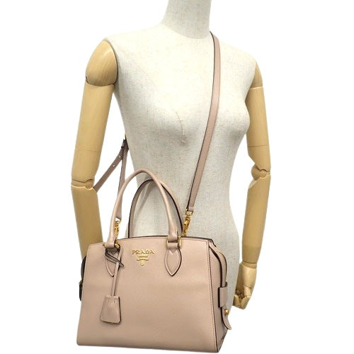 2-way handbag, saffiano leather, SAFFIANO+SOFT C CIPRIA 1BA164, shoulder bag, tote bag.