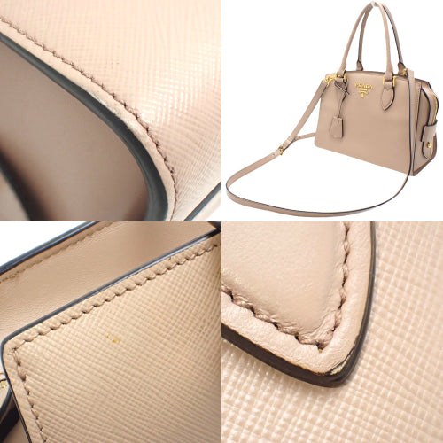 两用手提包、单肩包、托特包,采用 Saffiano 皮革制成,SAFFIANO+SOFT C CIPRIA 1BA164