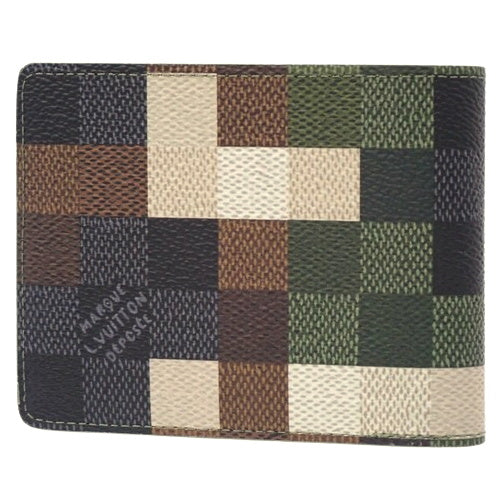 Damier Portefeuille Slenderstud Bi-fold Billfold Damier Canvas M83166