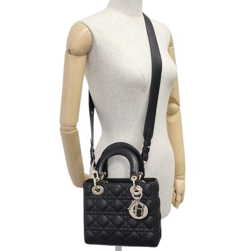 カナージュ Lady Dior My ABCDior バッグ スモール 2WAY ショルダー マイレディディオール ラムスキン M0538ONGE_M900