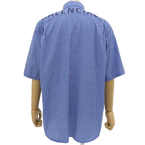 背面标志格纹衬衫 2018 38