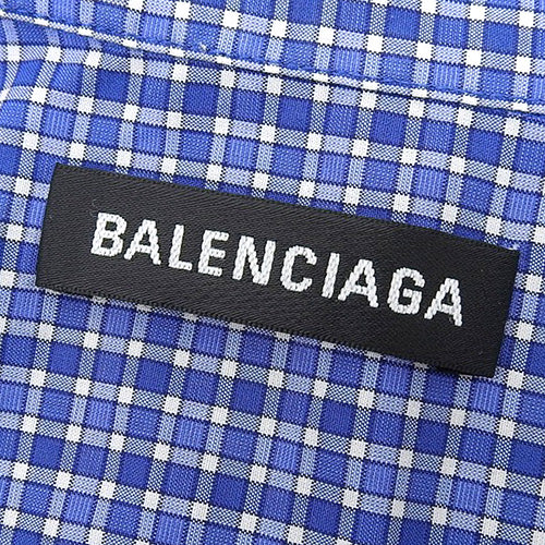 背面标志格纹衬衫 2018 38