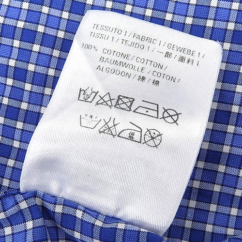 背面标志格纹衬衫 2018 38