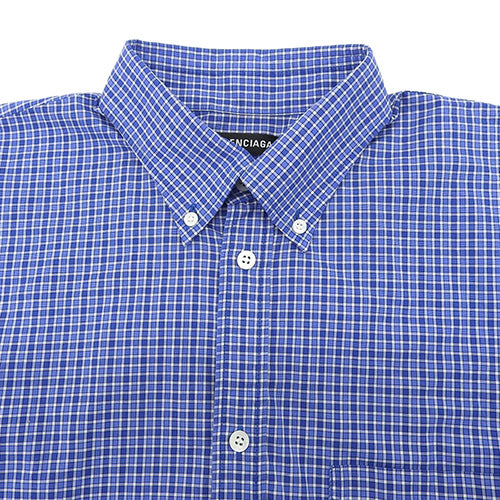 背面标志格纹衬衫 2018 38