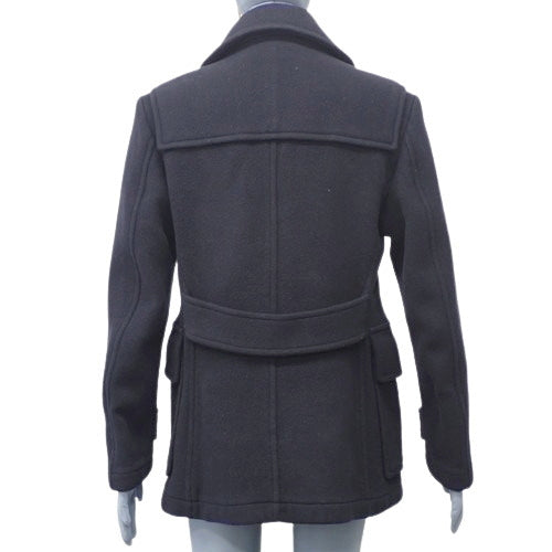 ダブルブレスト ピーコート M