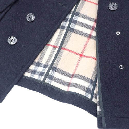 Double-breasted peacoat M