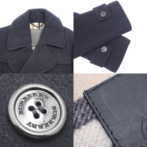 Double-breasted peacoat M