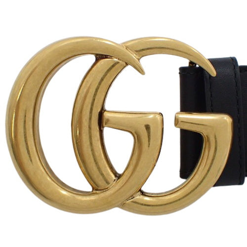 GGマーモント ダブルG ワイドベルト アパレル ファッション小物 服飾小物 75・30 レザー 400593 AP00T 1000