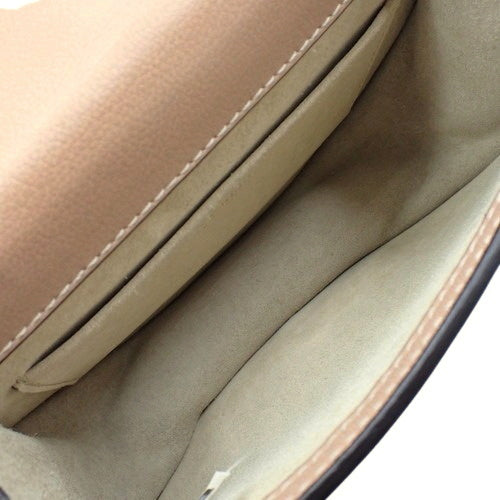 Nile Small Bracelet Bag in Leather and Suede, Biscotti Beige (3S1301), 2-Way Shoulder Bag, Crossbody Bag