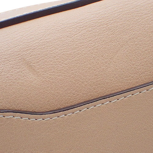 Nile Small Bracelet Bag in Leather and Suede, Biscotti Beige (3S1301), 2-Way Shoulder Bag, Crossbody Bag
